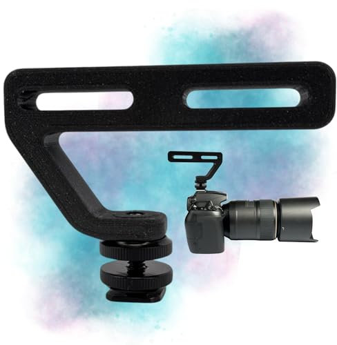 ULROAD Kamera Handgriff Top Handle Handgriff für Blitzschuh kompatibel mit Canon Nikon Sony Universal Video Rig Cold Shoe für DSLR Kameras Obergriff Griff Kamerakäfig