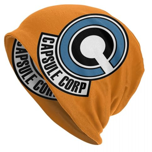 GZMQMOKD Chapeaux pour Hommes en Pur Coton, Capsule Corp. Skullies Bonnets Caps Unisexe Hiver Chaud Tricot Chapeau Femmes Hommes Cool Adulte Bonnet Chapeaux Casquette de Ski en Plein air,Cadeau
