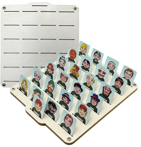 -Brettspiel - Familien-Ratespiele, Familien-Brettspiele | Das Spiel „Rate mal, wer ich Bin“ eignet Sich für das interaktive Eltern-Kind-Training und verbessert die Problemkompetenz