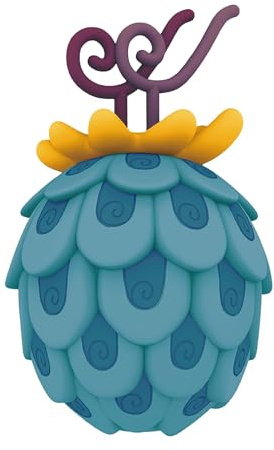 One Piece Devil's Fruit FISH FISH Eaten by Kaido Blue Dragon - Collector's Lamp - Height 18 cm - Light Blue