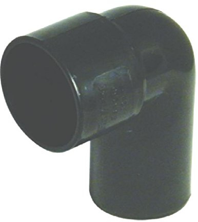 40mm (43mm) Black Solvent Waste Pipe Conversion Bend - Bag of 2