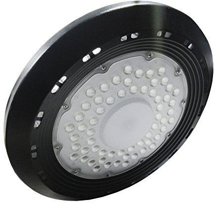 Laes 987379 Campana Industrial LED, 100 W, Negro, 310 x 185 mm