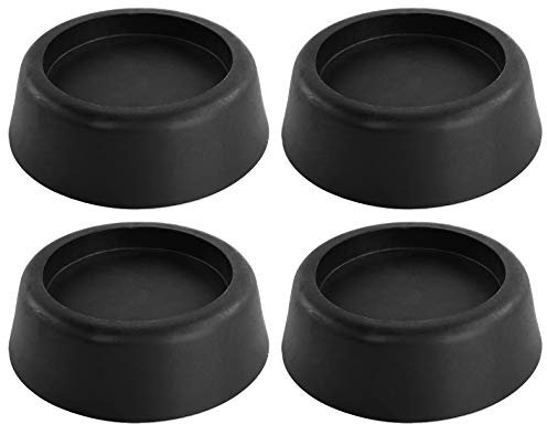 Waschmaschinen Schwingungsdämpfer Unterlage - 4er Set - Vibrationsdämpfer Gummi Füße für Waschmaschine & Trockner Waschmaschinenzubehör - Reduziert die Vibrationen deutlich !