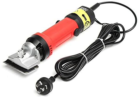 Profesional Maquina de Esquilar para Caballo, Esquiladora Caballos 500W & 6 Velocidades Ajustables Eléctrica Maquinilla Cortapelos para Animales de Granja Grandes, Cuidado del Caballo