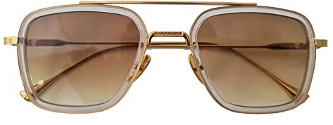 Dita FLIGHT.006 MATTE GREY K GOLD/GREY SHADED 52/22/144 Unisex Sonnenbrillen