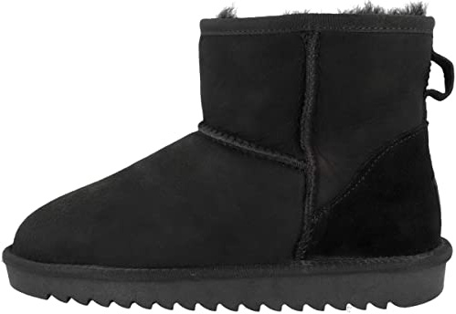 ARA Women's Alaska Ankle Boot, Noir, 5 UK Wide