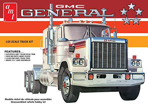 AMT Round2 591272-1/25 1976er GMC General Semi Tractor - Maßstab 1:25