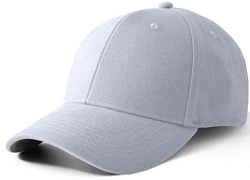 Artexia Baseball Cap Herren - Baumwolle Kappe und Cap Damen - Basecap Weiss