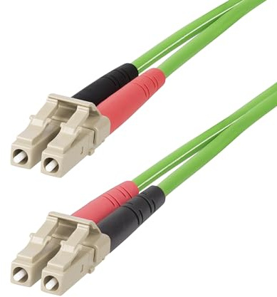 StarTech Câble Fibre Optique Multimode OM5 2m LC vers LC, Duplex LSZH