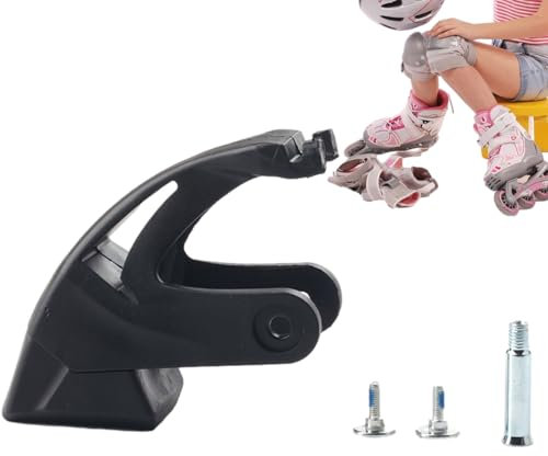 Yianyal Rollenbremse für Schlittschuhe, Skating-Gummistopfen Bremse, Wiederverwendbare Gummistopfen Bremsblock zum Skaten, Rollschuh-Bremse für Inline-Skate-Bremsstangen