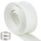 Tubo di scarico per generatori di corrente, 25 mm, tubo di protezione dal calore, tubo di isolamento per elettrogeno di emergenza, tubo di scarico in fibra di vetro con 2 clip per riscaldamento, aria