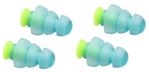 Didiseaon 2pairs Earplugs for Musician Hearing Protection for Women Noise Reduction Earplugs for Sleep Washable Reusable