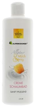 ALPENCOSMED® Allgäuer Milch & Honig Creme Schaumbad, 500 ml