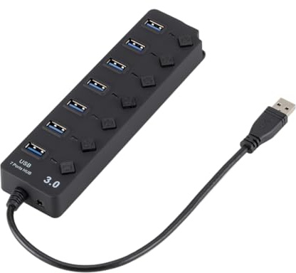 MOLUCKFU Ports Usb Hub Usb Splitter for Computer Laptop Pc Tablet Connector for Adding