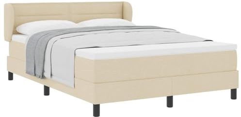 vidaXL Materasso Confortevole 140X200 cm con Copertura a Zip e Materasso a Molle in Schiuma per Un Sonno Confortevole Ideale per Uso in Camera con Massima Durabilità e Protezione per Mobili