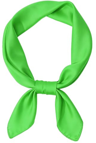 WHIPPY Damen Tuch Mode Bandana Halstuch Kopftuch Schal für Damen | 70x70cm Leicht Schal Seidig Weich Quadratisches Tuch