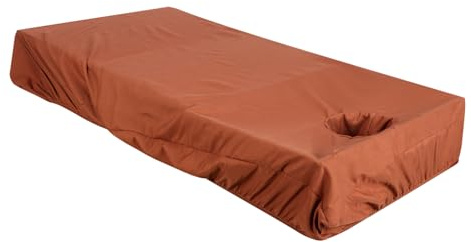 HONITANO Wiederverwendbare Tischabdeckung für Massageliege mit Lochdesign aus Polyester Elastisches und Bequemes Massagetuch für Kliniken und Fußpflegestudios