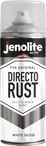 JENOLITE Peinture pour radiateur | Blanc Brillant | 500ml | Peinture en spray en émail pour radiateur. Contenu : 1 bombe aérosol
