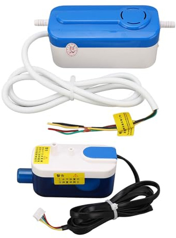 Plyisty HVAC-kondensatpump för Mini Split-luftkonditionering, 24L/h Automatiskt Dräneringssystem med Probeinduktionsteknik, 33ft Lyft, 21dB Tyst Enhet