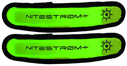 ZNEX LED Armband Leuchtarmband für Sport & Outdoor. Hell leuchtendes LED Jogging Fahrrad Licht Warnlicht Blinklicht für hohe Sichtbarkeit im Dunkeln