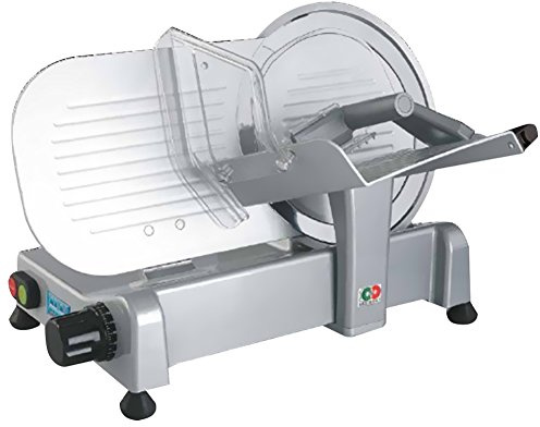 ALA 2000 lama 220 Eléctrico 140W Aluminio Acero inoxidable, Blanco rebanadora - Cortafiambres (Aluminio, Acero inoxidable, Blanco, 520 mm, 380 mm, 460 mm)