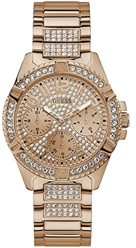 Guess Damen Multi Zifferblatt Armbanduhr Frontier