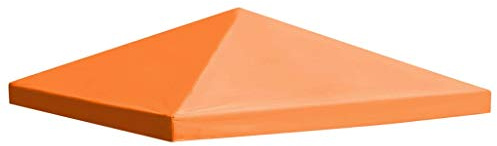 Festnight Pavillondach 3 x 3 m | Ersatzdach mit PVC-Beschichtung | Wasserdicht Pavillonabdeckung 310 g/m² | für Pavillon Faltpavillon Gartenpavillon Festzelt