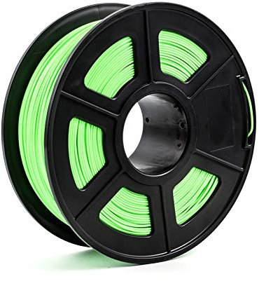 FAN-MING-N-3D, 3D-Drucker-Filament, 1,75 mm, 1 kg, PLA, PETG, TPU, Nylon, Kohlefaser, leitfähig, ABS, PC, POM, ASA, Holz, HIPS, PVA-Kunststoff-Filament (Farbe: PLA Grün)