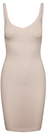 PIECES Dam Pcballroom Lång Singlet Noos Tank Top, Vit (natur natur), L-XL