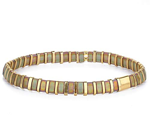 KELITCH Bracelets Extensibles Bracelets De Perles De Graines De Tila Mixtes Bijoux Chanceux Pour Les Femmes Amoureux - 06D