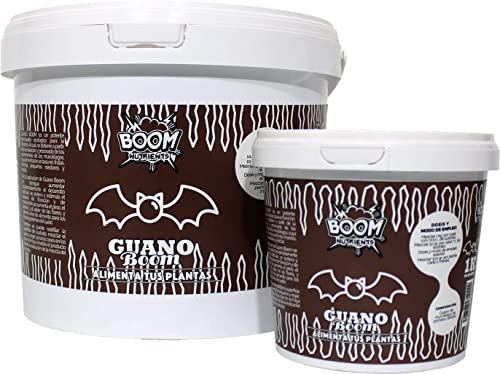 Boom Nutrients | Fertilizante Guano/Guano en Polvo/Abono Ecológico | Guano Boom… (5 kg)