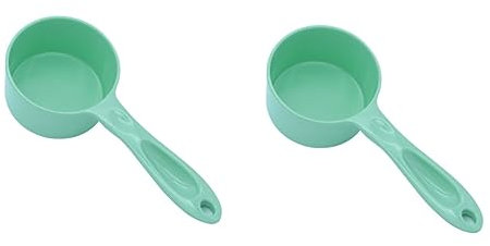 POPETPOP 2 Piezas Vaso Medidor Tazas Medidoras para Alimentos Pala De Agua Herramienta De Medición De Alimentos para Mascotas Envío Directo Cuchara