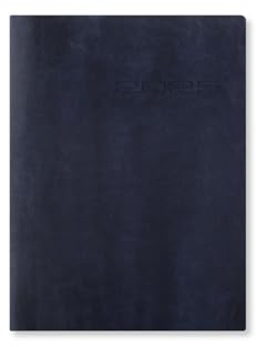 Letts of London Lecassa Terminplaner 2025, A6+, Wochenansicht, Marineblau