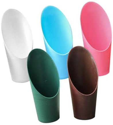 CIYODO 5St Saftiger Schaufelbecher Mini-Gartenschaufel kleine gartenwerkzeuge Garten wergzeug Eimer Schaufeln Erdschaufeln aus Kunststoff Sukkulenten Bonsai-Erde Bagger Wiederverwendbar