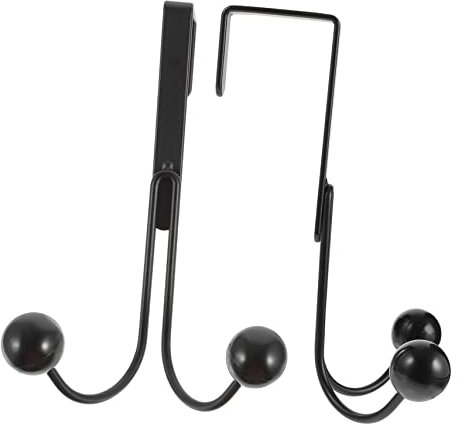 OUNONA 6stücke Türhaken Für Jacken Und Hüte Wandmontierte Multifunktionale Garderobenhaken Mattem Für Nutzung Im Schlafzimmer Und Für Aufbewahrung Von Kleidung Und Accessoires