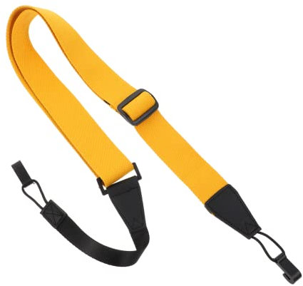 BESTonZON Verstellbarer Ukulelengurt Aus Strapazierfähigem Stoff Punch-freies Design Ergonomisch Und Vielseitig Kompatibel Für Bariton Standard-ukulelen Praktisches Zubehör Für Übung Und Auf