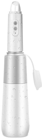 DOJOEUU Bidet électrique Portable, pulvérisateur de Bidet portatif à Charge USB, Bidet Intelligent avec 2 Modes, pulvérisateur Pratique avec Couvercle, Tasse d'eau de Grande capacité de 270 ML(White)