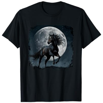 Horse Riding Dressage Jumping Riding Farm Horse Motif T-Shirt