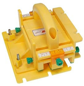 MICROJIG GRR-Ripper Pro 3D Pushblock for Safety, Precision and Control, 3-Dimensional Force System, Ideal for Router Table Saw and More, Includes SafeRip Kit, GR-200Pro, Yellow