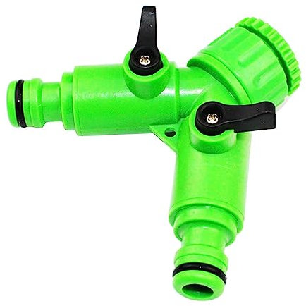 Parliky 2pcs Hose Connector Washing Machine Water Valve y Splitter Hose Adapter Fittings Washers for Plumbing