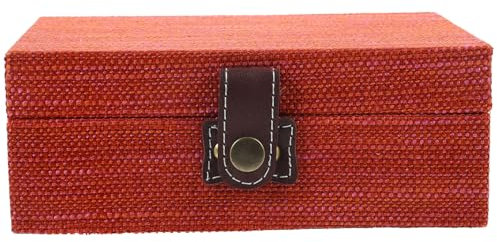 CALLARON Schmuckkästchen Tischmodell Kleiner Schmuck Organizer Aus Langlebigem Und Multifunktionale Aufbewahrungsbox Für Reisen Ohrringe Ringe Und Mehr Elegantes Design Für Jeden