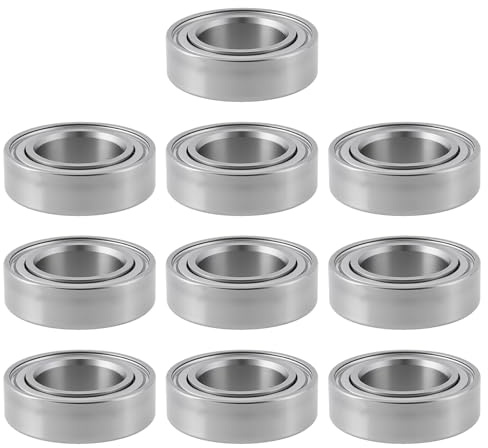 Briny River 10 st MR148-ZZ 8 x 14 x 4 mm djup skåra kullager för skateboardhjul inline-skridskor