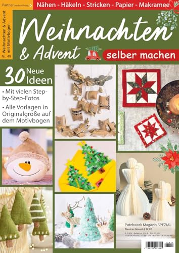 Weihnachten und Advent - Patchwork Magazin Sonderheft 49/2025
