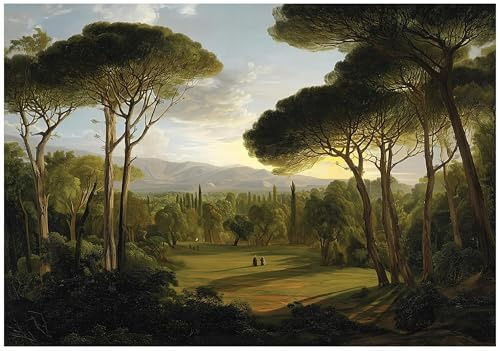 WallArena Papier peint photo intissé, Forêt, 400x280cm | Papier peint intissé de haute qualité, pour salon et chambre, revêtement mural, papier peint effet 3D - colle incluse.