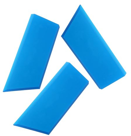 HAPINARY 3 Pezzi Spatola in Tendine di Bue per Pellicola Adesiva Auto Strumento per Applicazione e Installazione Film Piccola Spatola Blu per Vetri e Interni Veicoli Facile da Pulire e
