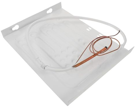 LABRIMP Placa del Evaporador de Aluminio para Congelador y Gabinete de Conservación, en Enfriamiento y Operación Silenciosa, Color Blanco