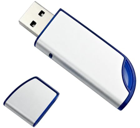 Clé USB 2.0 FAT32 de 64 Go avec capuchon de protection et porte-clés, clé USB avec indicateur LED pour carte de jeu/lecteur de cassettes/PC/ordinateur portable/photo externe/vidéo/sauvegarde de