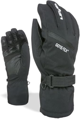 Level Evolution Gore-Tex - Guanti Sci Uomo Con Polsino e Cinturino Regolabile, Invernali Protettivi, Impermeabili e Traspiranti, Termici Da Neve Ideali Nella Stagione Fredda, 1 Paio