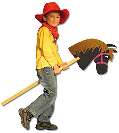 Wiemann Lehrmittel I Steckenpferd „Galopp“ zum Selbstgestalten, Hobby Horsing