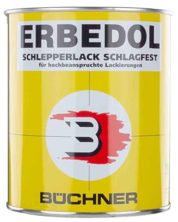 Schlepperlack | FEUERROT | ANNABURG-ROT | RAL 3000 | 0,75 l | restaurieren | Traktor | lackieren | Farbe | Trecker | Frontlader | Lack | Lackierung | Farbton | schnelltrocknend | deckend